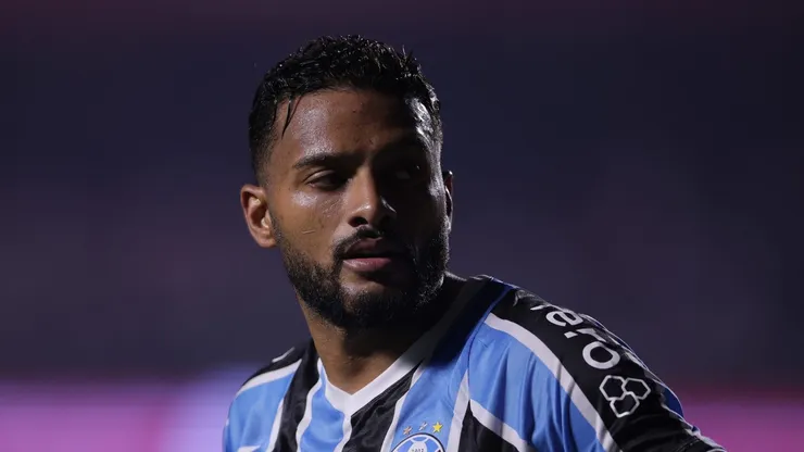 Reinaldo em ação com a camisa do Imortal. Foto: Ettore Chiereguini/AGIF
