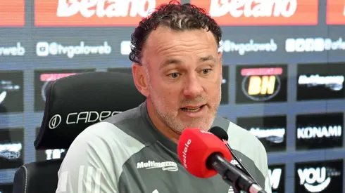 Gabriel Milito, técnico do Atlético. Foto: Walmir Cirne/AGIF