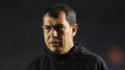 Carille durante partida do Santos na Série B. Foto: Reinaldo Campos/AGIF