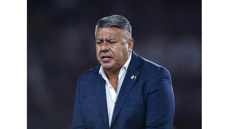 Presidente da Argentina Football Association o argentino Claudio Tapia. (Foto de Marcelo Endelli/Getty Images)