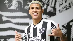 Foto: Vítor Silva/Botafogo - Matheus Martins, atacante do Botafogo