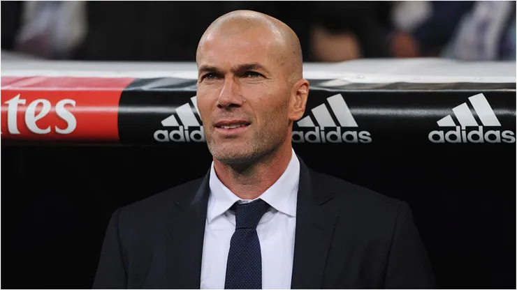 Foto: Denis Doyle/Getty Images - Zidane em jogo do Real Madrid