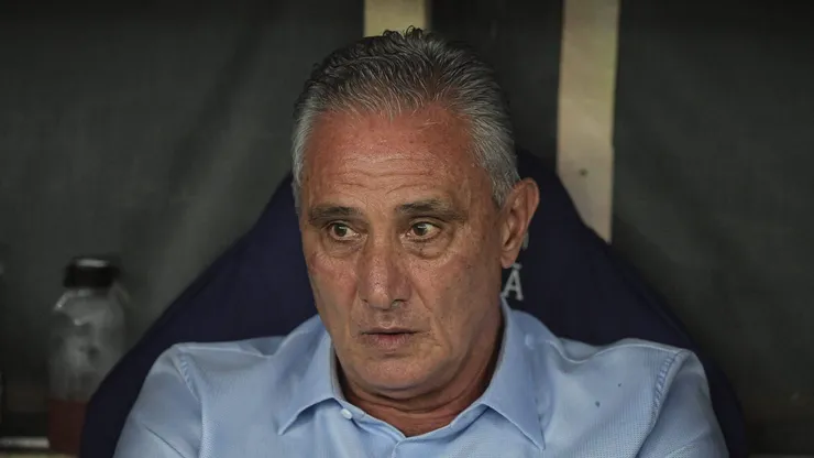 RJ - RIO DE JANEIRO - 31/07/2024 - BRASILEIRO A 2024, FLAMENGO X PALMEIRAS - Tite tecnico do Flamengo durante partida contra o Palmeiras no estadio Maracana pelo campeonato Brasileiro A 2024. Foto: Thiago Ribeiro/AGIF