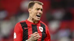 Róger Guedes, jogador do Al-Rayyan.