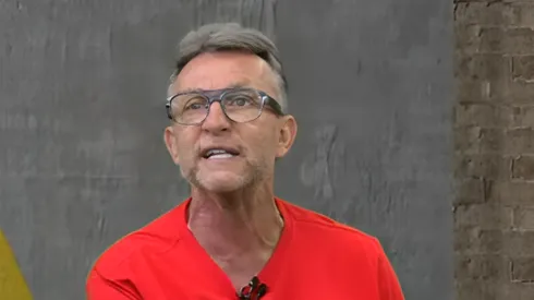 Craque Neto, apresentador da Band, no programa Os Donos da Bola