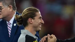 Filipe Luís assumiu o comando do Mengão e pode ser efetivado.