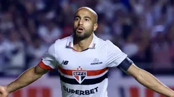 Lucas Moura em duelos entre São Paulo x Corinthians. Foto: Marcello Zambrana/AGIF