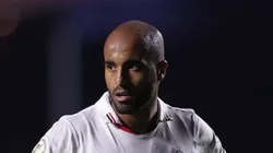 Lucas Moura, atacante do São Paulo, fez um dos gols contra o Corinthians - Foto: Ettore Chiereguini/AGIF