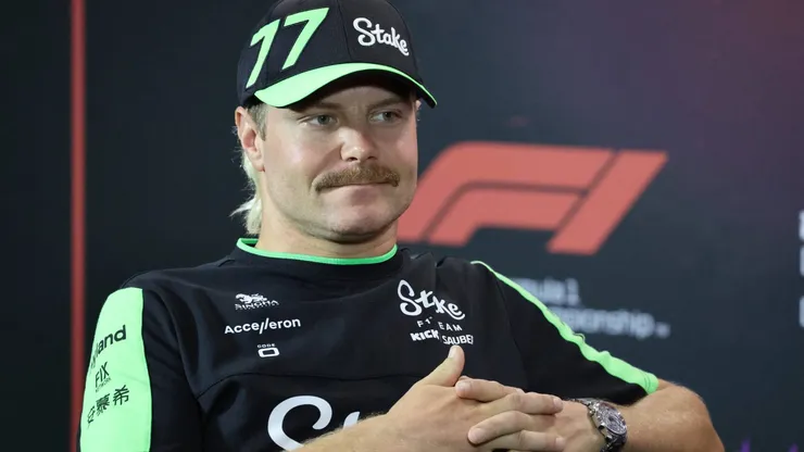 Bottas em entrevista no GP de Singapura