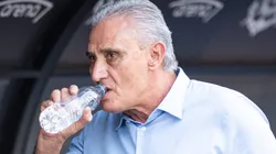 Tite durante partida entre Corinthians e Flamengo, na Neo Química Arena, pelo Campeonato Brasileiro. Foto: Ronaldo Barreto