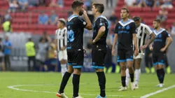 Kannemann durante partida contra o Botafogo.