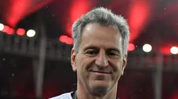 Landim, presidente do CRF, no Maracanã.