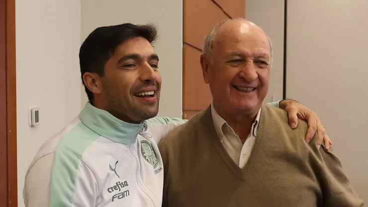 Abel se encontrou com Felipão para gravação do podcast do Verdão - Foto: Flickr Sociedade Esportiva Palmeiras