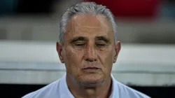 Tite técnico do Flamengo durante partida contra o Vasco no Maracanã pelo campeonato Brasileiro A 2024. Foto: Thiago Ribeiro/AGIF