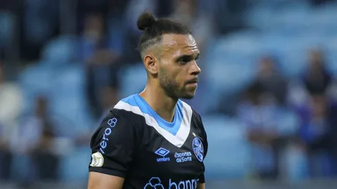 Braithwaite durante partida contra o Criciúma, pelo Campeonato Brasileiro, em Porto Alegre.