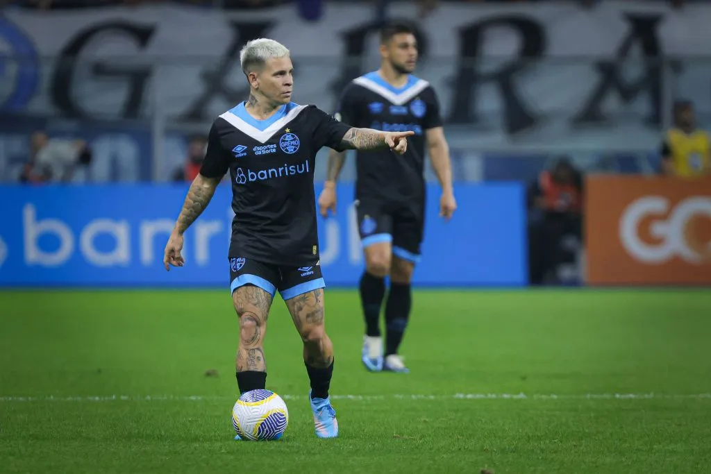 Soteldo durante partida. Foto: Maxi Franzoi/AGIF