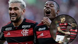 Arrascaeta, De La Cruz e Varela pioraram 'climão' no Flamengo após queda na Libertadores - Fotos: AGIF