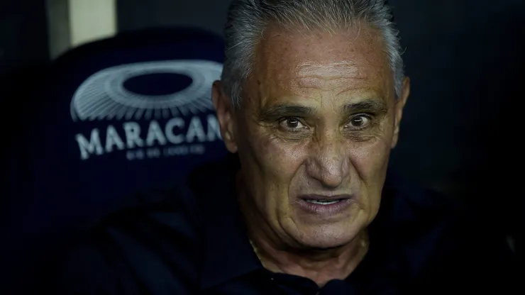 Tite, quando comandou o Flamengo - Foto: Alexandre Loureiro/AGIF.