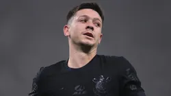 Rodrigo Garro, meia do Corinthians, deve ser titular no clássico contra São Paulo - Foto: Ettore Chiereguini/AGIF