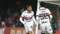 Henrique durante a partida contra o Vitória, na Série A. Foto: Paulo Pinto / São Paulo FC