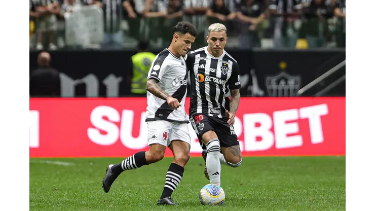 Philippe Coutinho jogador do Vasco durante partida contra o Atletico-MG. Foto: Gilson Lobo/AGIF