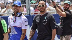 Ricciardo e Hamilton no GP de Miami, Estados Unidos