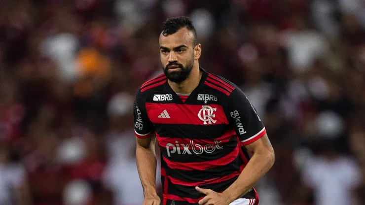 Fabrício Bruno lamenta eliminação do Flamengo na Libertadores.