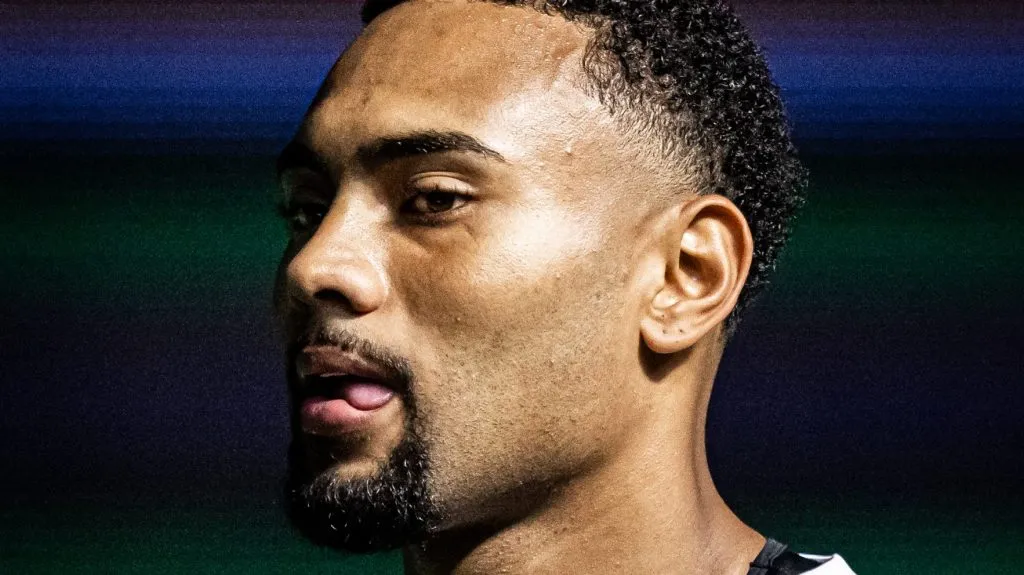 Wendel Silva em ação pelo Peixão. Foto: Raul Baretta/ Santos FC.