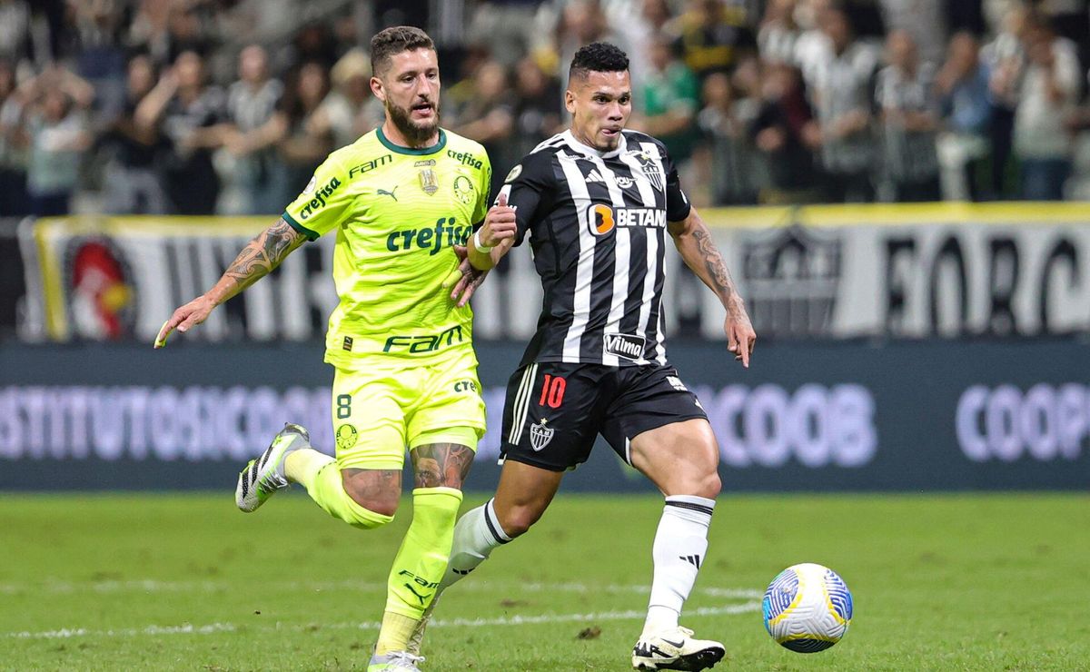 Invicto há dois meses, Palmeiras é favorito contra o Atlético-MG; veja as odds