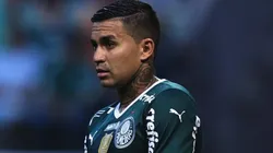 Dudu atacante do Palmeiras em partida do Paulistão