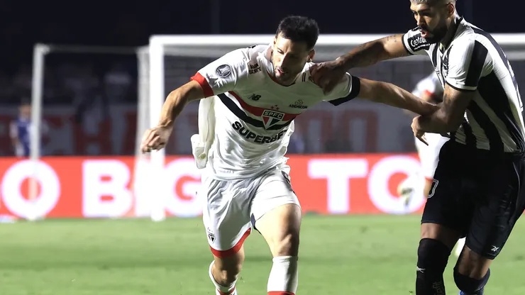 Calleri chega na artilharia da Libertadores pelo SP. Foto: Marcello Zambrana/AGIF