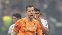 Fábio, goleiro do Fluminense contra o Atlético-MG na Libertadores - Foto: Gilson Lobo/AGIF