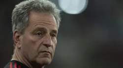 RJ - RIO DE JANEIRO - 15/09/2024 - BRASILEIRO A 2024, FLAMENGO X VASCO - Rodolfo Landim presidente do Flamengo antes da partida contra o Vasco no estadio Maracana pelo campeonato Brasileiro A 2024. Foto: Jorge Rodrigues/AGIF