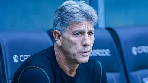 RS - PORTO ALEGRE - 10/02/2024 - GAUCHO 2024, GREMIO X SAO LUIZ-RS - Renato Portaluppi tecnico do Gremio durante partida contra o Sao Luiz-RS no estadio Arena do Gremio pelo campeonato Gaucho 2024. Foto: Maxi Franzoi/AGIF