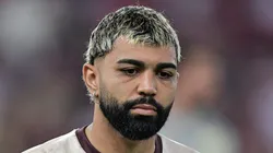 RJ - RIO DE JANEIRO - 12/09/2024 - COPA DO BRASIL 2024, FLAMENGO X BAHIA - Gabigol jogador do Flamengo durante aquecimento antes da partida contra o Bahia no estadio Maracana pelo campeonato Copa Do Brasil 2024. Foto: Thiago Ribeiro/AGIF