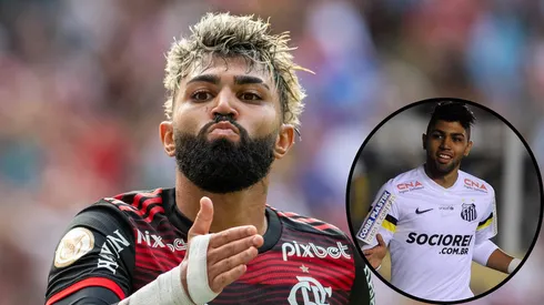 Pai de Gabigol fez reunião com Marcelo Teixeira para retorno em 2025 - Fotos: IMAGO e Ivan Storti/SFC