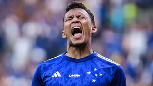 Gabriel Veron comemora gol pelo Cabuloso - Foto: Gustavo Aleixo/Cruzeiro