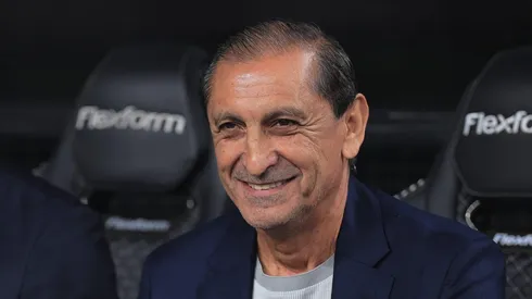 Ramón Díaz no comando do Corinthians. Foto: Ettore Chiereguini/AGIF