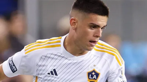 Gabriel Pec durante partida entre San Jose Earthquakes e Los Angeles Galaxy, pela MLS, no dia 31/07/2024. Foto: Jeff Mulvihill Jr.