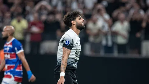 Yuri Alberto dá assistência para gol de Romero em Corinthians x Fortaleza