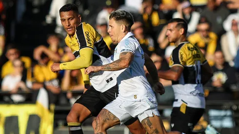 Soteldo jogador do Grêmio durante partida contra o Criciíma no Estédio Heriberto Hulse pelo Campeonato Brasileiro 2024. Foto: Leonardo Hubbe/AGIF