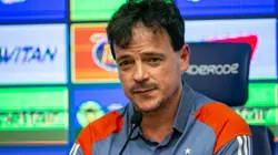 Fernando Diniz durante sua apresentacao oficial como tecnico do Cruzeiro em coletiva de imprensa realizada no CT Toca II.