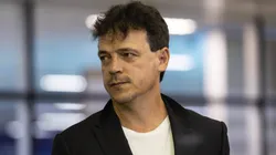 Fernando Diniz chegando em Belém para partida da Seleção Brasileira contra a Bolívia, no dia 04/09/2023. Foto: Filipe Bispo