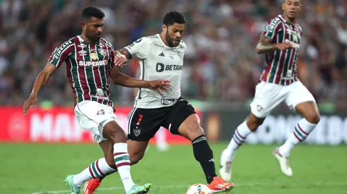 Duelo entre Fluminense e Atlético Mineiro, no Maracanã (Foto: Wagner Meier/Getty Images)