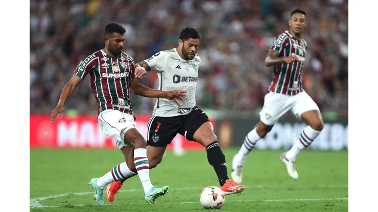 Duelo entre Fluminense e Atlético Mineiro, no Maracanã (Foto: Wagner Meier/Getty Images)