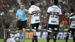 Fluminense x São Paulo: STJD marca data para julgar anulaçãoBRASILEIRO A 2024, FLUMINENSE X SAO PAULO - O arbitro Paulo Cesar Zanovelli Da Silva durante partida entre Fluminense e Sao Paulo no estadio Maracana pelo campeonato Brasileiro A 2024. Foto: Jorge Rodrigues/AGIF