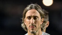 Zubeldía durante jogo do SP no Morumbis.