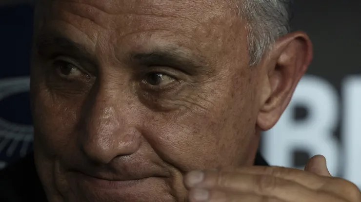 Tite no comando do Flamengo. Foto: Jorge Rodrigues/AGIF