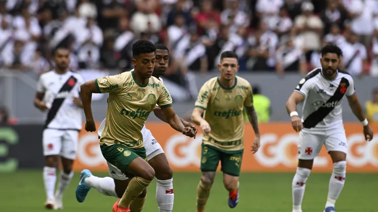Vasco x Palmeiras no Mané Garrincha. Foto: Mateus Bonomi/AGIF