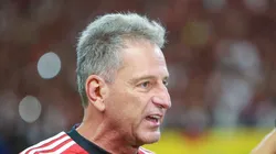 Rodolfo Landim, presidente do Fla, em entrevista no Maracanã.